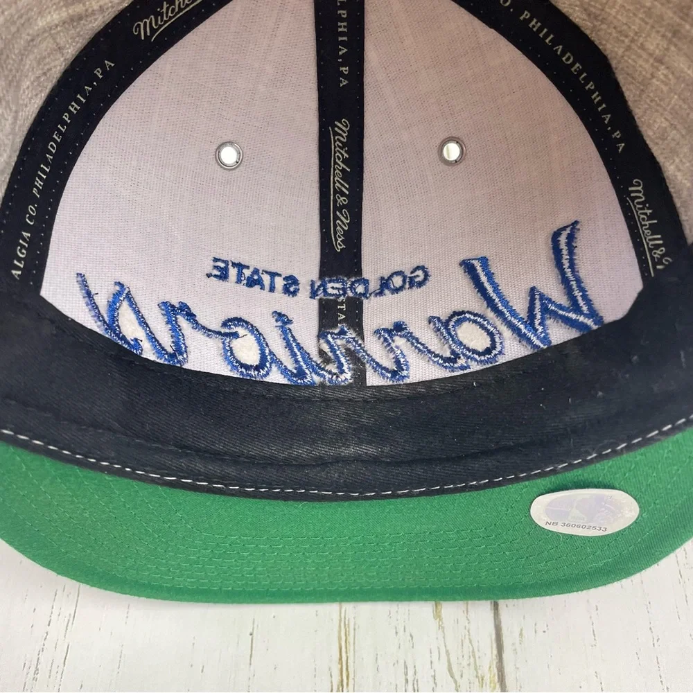 Mitchell & Ness NBA 2014 Championship Golden State Warriors Flat Bill‎ Cap